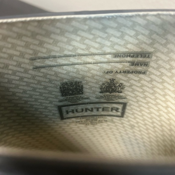 Authentic Hunter Boots, Navy blue matte finish; Women’s Size 7. - Picture 2 of 3